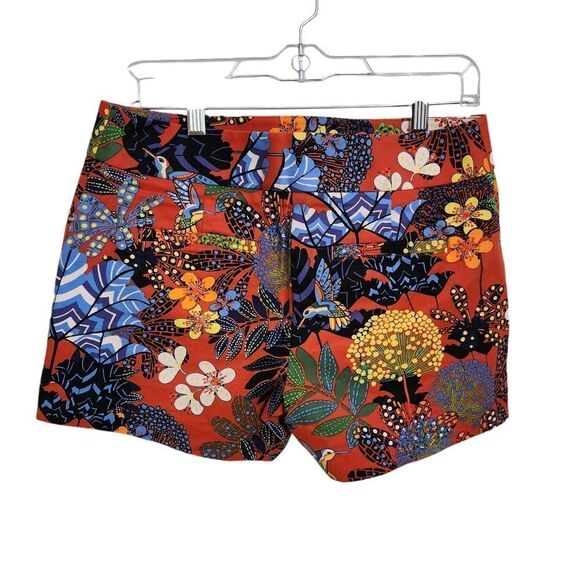 Ann Taylor Loft multi color baroque print shorts 2 - Picture 2 of 4